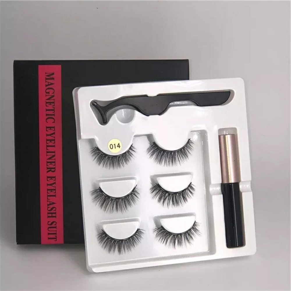 Magnetic eyelashes set